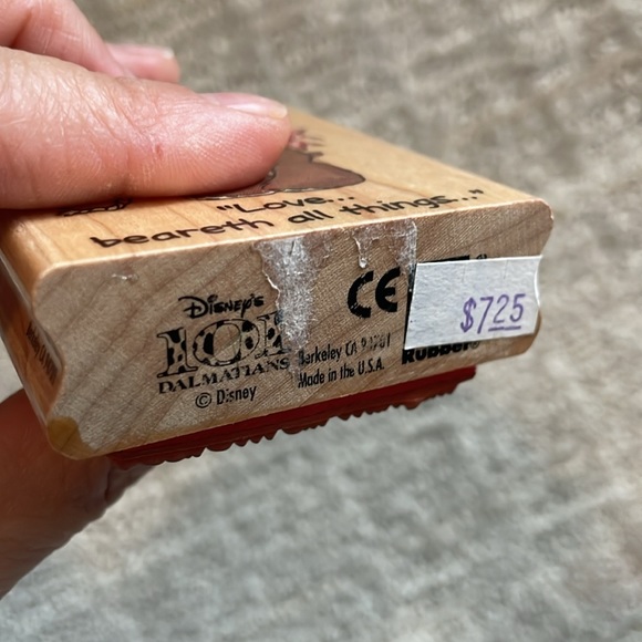 Teddy Bear Love Rubber Stamps, Valentines Stamps, Valentine’s Day card stamps - Picture 4 of 7